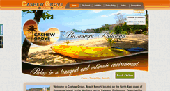 Desktop Screenshot of cashewgrove.com